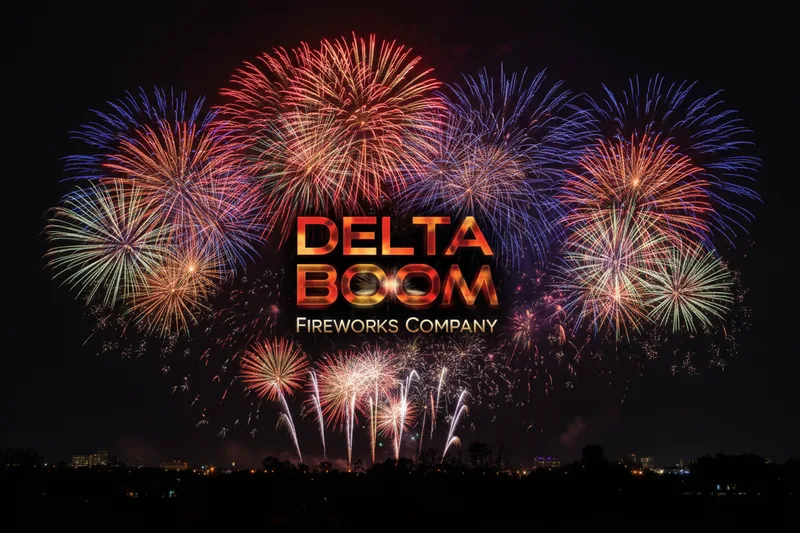 Delta Boom Fireworks Company logo