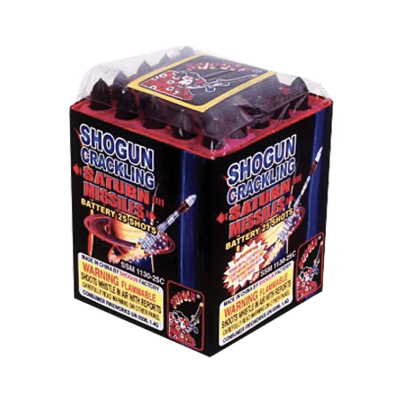 25 Shot Crackling Saturn